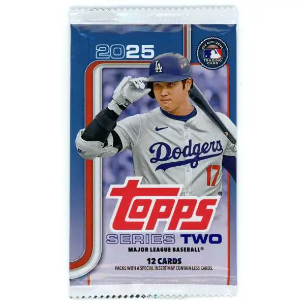 MLB 2025 Series 2 Baseball Trading Card HOBBY JUMBO Box 10