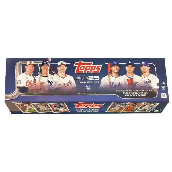 MLB Topps Trading Cards 2025 Baseball Trading Card Complete Set [700 Cards]