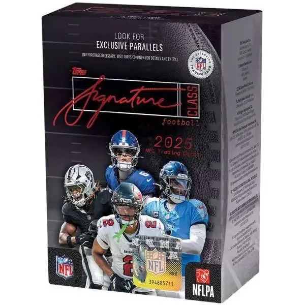 NFL Topps 2025 Signature Class Football Trading Card BLASTER Box [6 Packs]