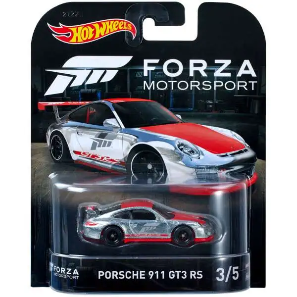 Hot Wheels Forza Motorsport Porsche 911 GT3 RS Diecast Car #3/5