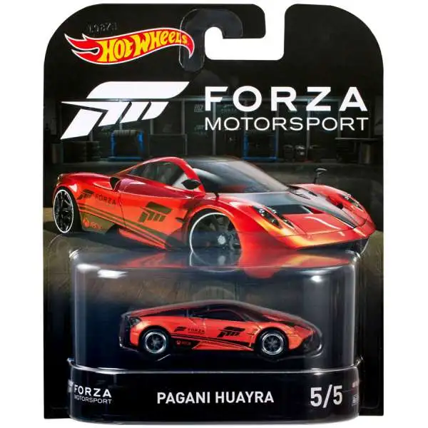 Hot Wheels Forza Motorsport Pagani Huayra Diecast Car #5/5