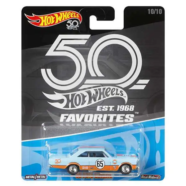 Hot Wheels 50th Anniversary Favorites 65 Ford Galaxie Diecast Car