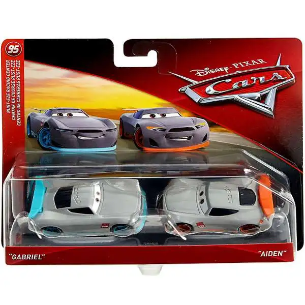 Disney / Pixar Cars Cars 3 Rust-Eze Racing Center Gabriel & Aiden Diecast 2-Pack