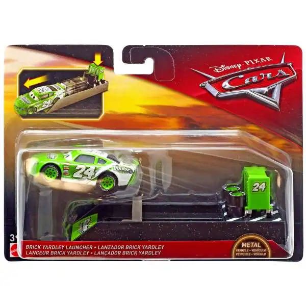 Disney / Pixar Cars Cars 3 Brick Yardley Diecast Car & Launcher