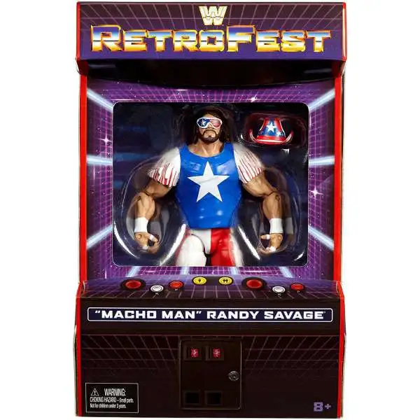 WWE Wrestling Elite Collection RetroFest Macho Man Randy Savage Exclusive Action Figure