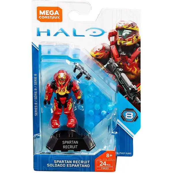Halo Mega Construx Heroes Serie 9 figura Soldado Espartano dogface 