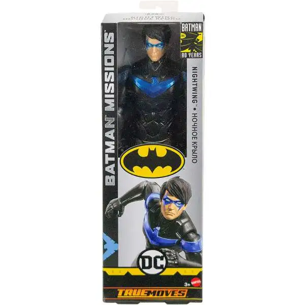 DC Batman Missions Nightwing Action Figure [True Moves]