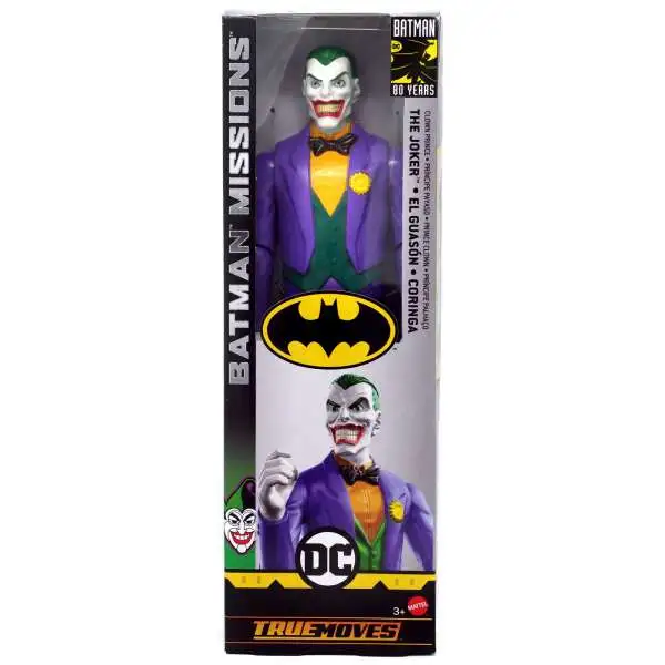 DC Batman Missions The Joker (Clown Prince) Action Figure [True Moves]