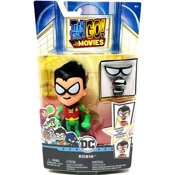 Teen Titans Go! Movie Face-Swappers Robin Action Figure [Movie]