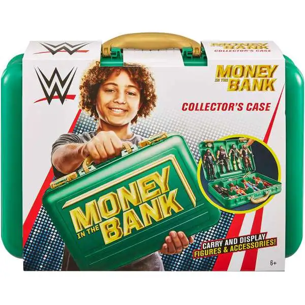 WWE Wrestling Money in the Bank Collector Case [Green Version]