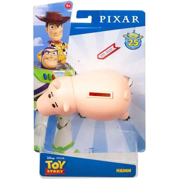 Disney / Pixar Toy Story 4 Posable Hamm Action Figure [25th Anniversary, Damaged Package]