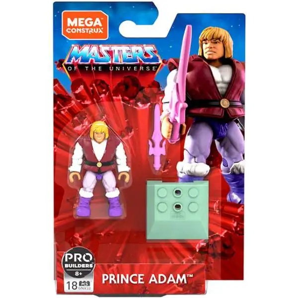 Mega Construx Masters of the Universe Heroes Prince Adam Mini Figure