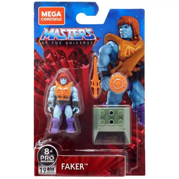 Mega Construx Masters of the Universe Heroes Faker Mini Figure