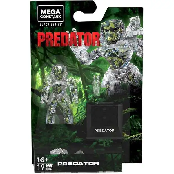 Mega Construx Black Series Predator Mini Figure [Camo, Damaged Package]