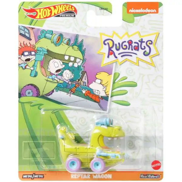Hot Wheels Rugrats Premium Reptar Wagon Diecast Car