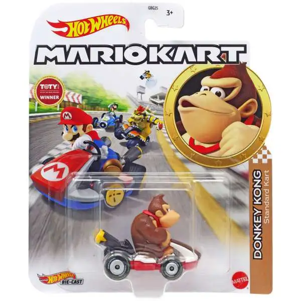Hot Wheels Mario Kart Donkey Kong Diecast Car [Standard Kart]