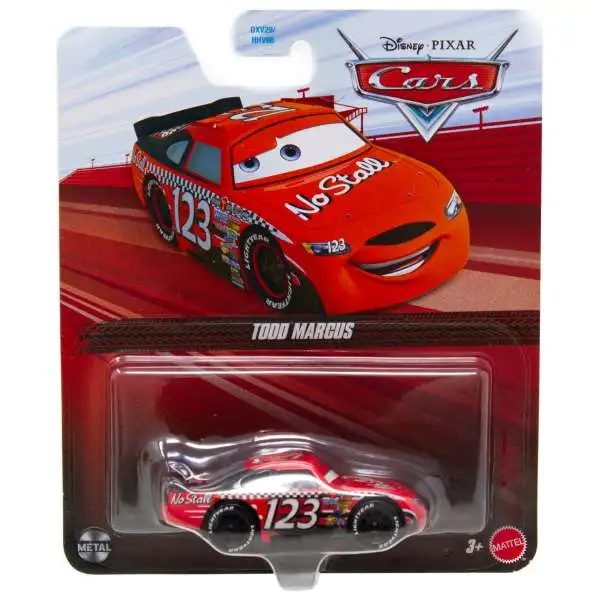 Disney / Pixar Cars Cars 3 Metal Todd Marcus Diecast Car [No Stall]