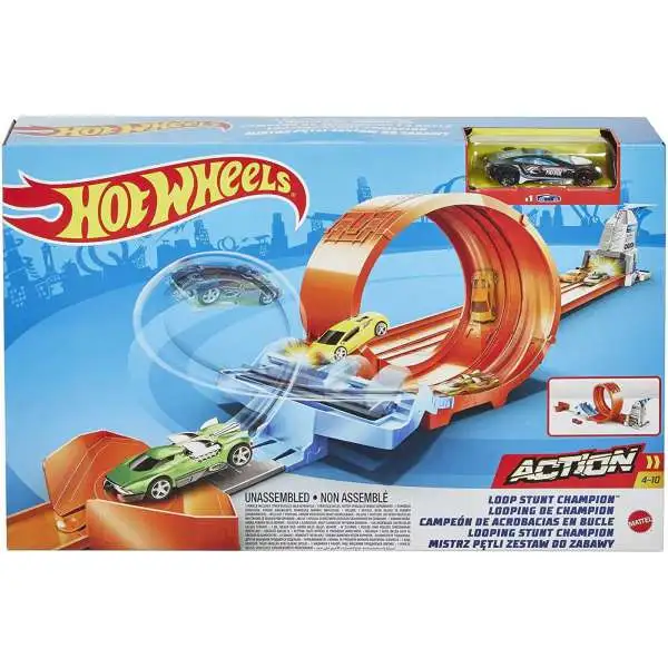 Hot Wheels Action Loop Stunt Champion Track Set
