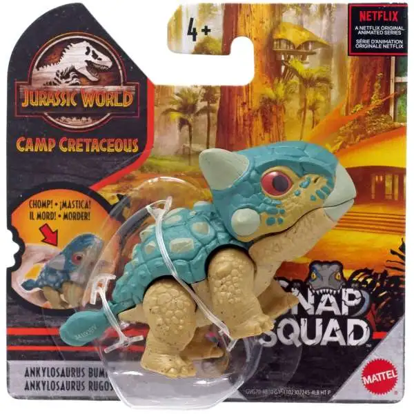 Jurassic World Camp Cretaceous Snap Squad Ankylosaurus Bumpy Mini Figure [Version 2]