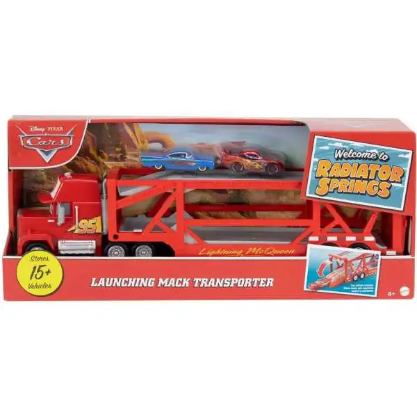 Disney / Pixar Cars Cars 3 Launching Mack Transporter Exclusive 17-Inch Vehicle [with Ramone & McQueen]