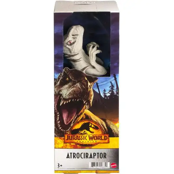 Jurassic World Dominion Atrociraptor Action Figure [Light Grey, Loose]
