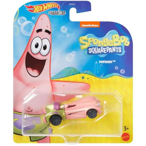 Hot Wheels Spongebob Squarepants Character Cars Patrick Diecast Car