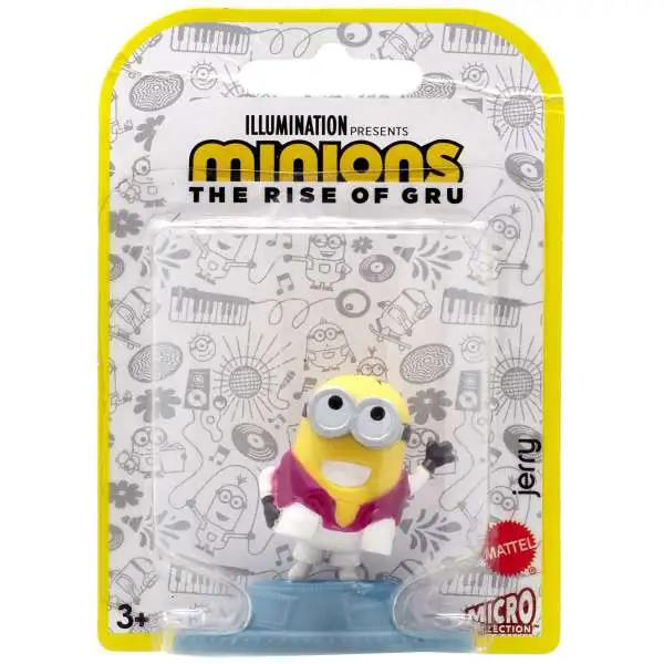 Despicable Me Minions: The Rise of Gru Micro Collection Jerry 2.5-Inch Mini Figure [Disco]