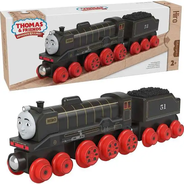 Fisher Price Thomas & Friends Wooden Railway Hiro Train Figure