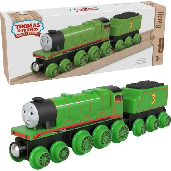 Fisher Price Thomas & Friends Wooden Railway Henry Train Figure