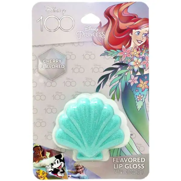 The Little Mermaid Disney 100 Cherry .1oz Flavored Lip Gloss