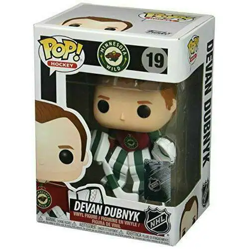 Funko NHL POP! Hockey Devan Dubnyk Vinyl Bobble Head #19 [Minnesota Wild]