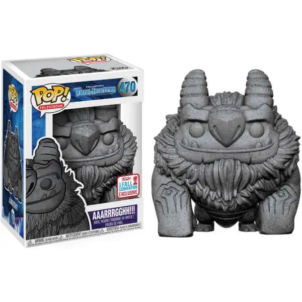Funko Trollhunters Tales of Arcadia POP! Television AAARRRGGHH!!! Exclusive Vinyl Figure #470 [Stone Version, Damaged Package]