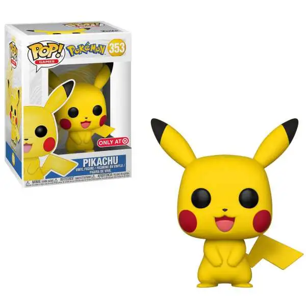 Funko Pokemon POP! Games Pikachu Exclusive Vinyl Figure #353