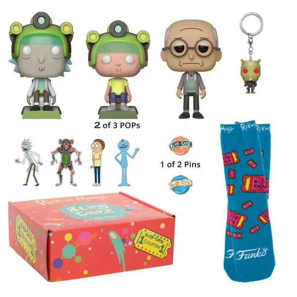 Funko Rick & Morty Blips & Chitz Mystery Box