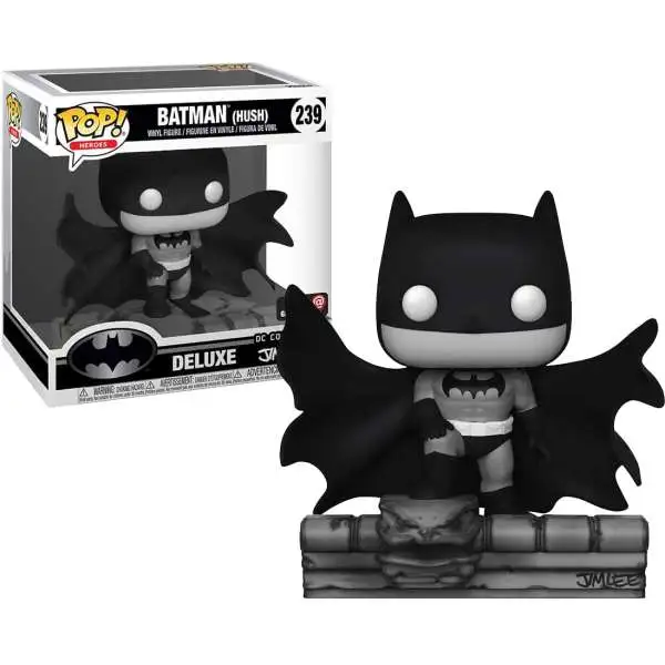 Funko DC Collection by Jim Lee POP! Heroes Batman Exclusive Deluxe Vinyl Figure #239 [Hush, B&W]