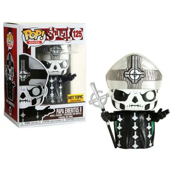 Funko Ghost POP! Rocks Papa Emeritus II Exclusive Vinyl Figure #125 [Damaged Package]