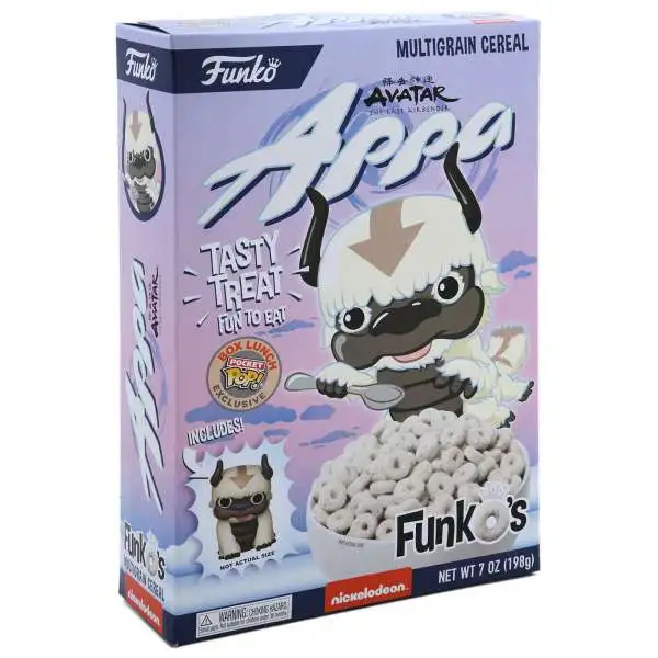 FunkO's Avatar The Last Airbender Appa Exclusive 7 Ounce Breakfast Cereal