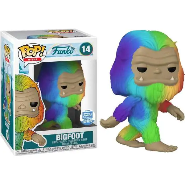 Funko POP! Myths Bigfoot Exclusive Vinyl Figure #14 [Rainbow]