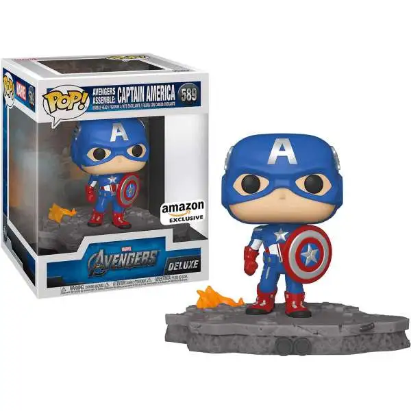 Funko Marvel Avengers POP Marvel Captain America Exclusive Deluxe