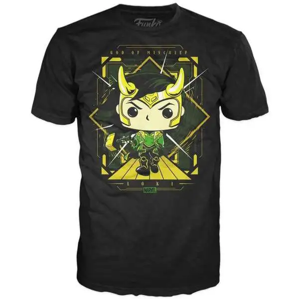 Funko Marvel Loki Lord of Mischief Exclusive T-Shirt [Large]