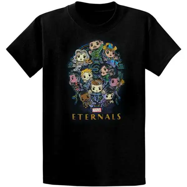 Funko Marvel Collector Corps The Eternals Exclusive T-Shirt [3X-Large]