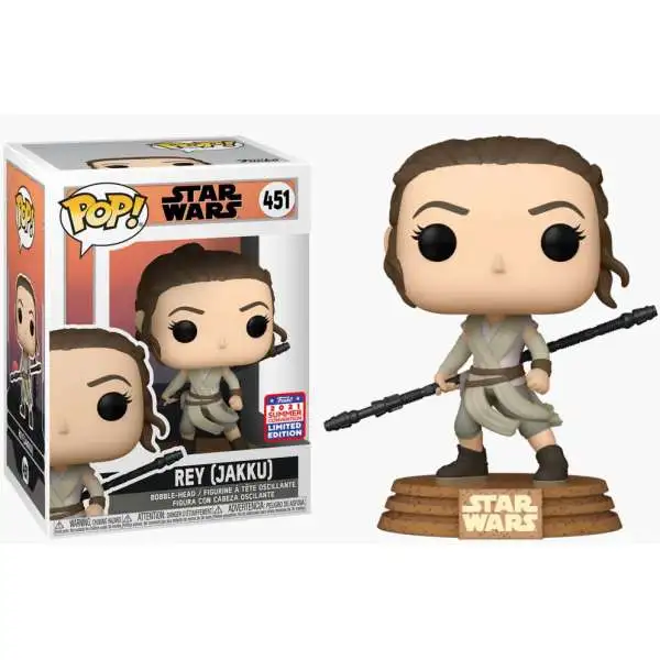 Funko POP! Star Wars Rey Exclusive Vinyl Bobble Head #451 [Jakku]