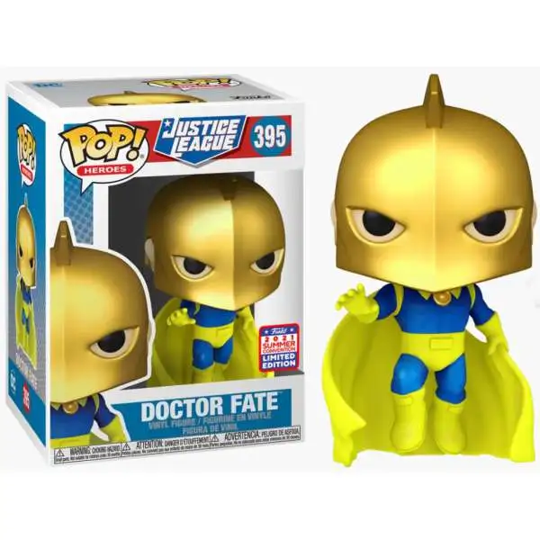 Funko DC Justice League Doctor Fate Exclusive Vinyl Figure #395