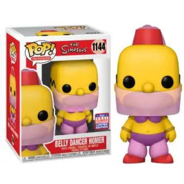 Funko The Simpsons Belly Dancer Homer Exclusive Vinyl Figure #1144