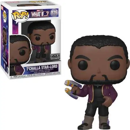 Funko What If? POP! Marvel T'Challa Star-Lord Exclusive Vinyl Figure #876