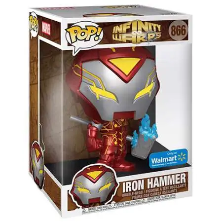 Funko Infinity Warps POP! Marvel Iron Hammer Exclusive 10-Inch Vinyl Bobble Head #866 [Super-Sized]