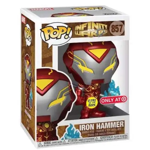 Funko Infinity Warps POP! Marvel Iron Hammer Exclusive Vinyl Figure #857 [Glow-in-the-Dark]