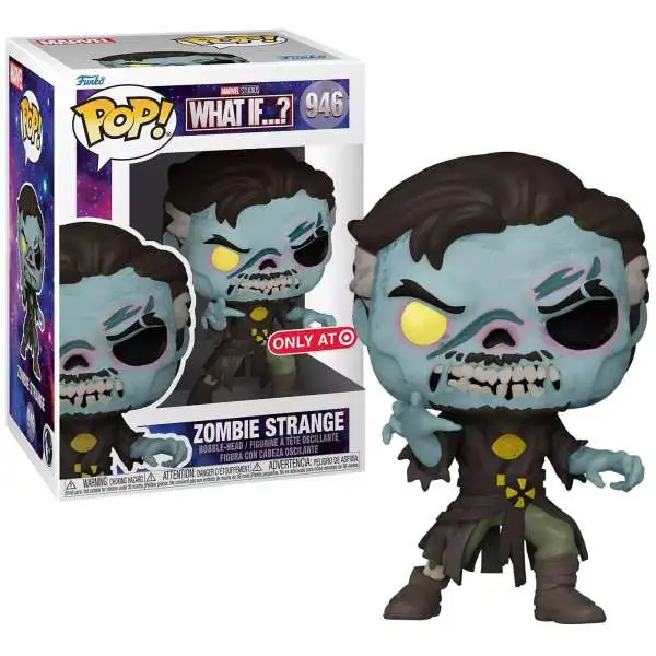 Funko What If? POP! Marvel Zombie Strange Exclusive Vinyl Figure #946
