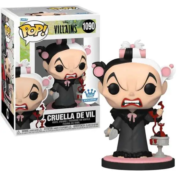 Funko Disney Villains POP! Cruella De Vil Exclusive Vinyl Figure #1090