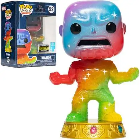 Funko Marvel POP Art Series Thanos Exclusive Vinyl Figure 52 - ToyWiz